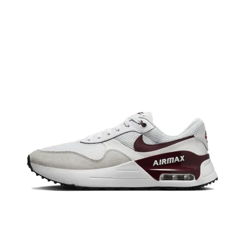 Nike Air Max SYSTM Casual Low Top Белый Красный Мужской