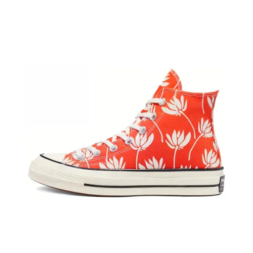 Конверс 1970s Chuck Taylor All Star High Топ Кеды Женские Оранжевый Красный Белый