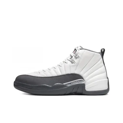 Jordan Air Jordan 12 Retro Темно-серый Высокий топ Винтажные баскетбольные кроссовки Мужские Темно-серый
