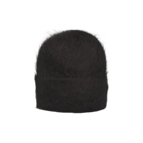 TOTEME Alpaca Polyamide Elastane Beanies Unisex Black