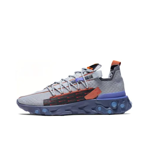 Nike React WR ISPA Low Топ Кроссовки для тренировок Унисекс Серый Синий