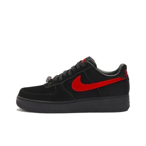 RTFKT x Nike Air Force 1 Genesis Slip-Resistant Low Top Скейтборд Кроссовки Unisex Черный Красный