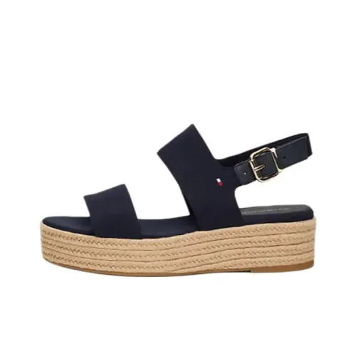 Tommy Hilfiger One Ремень Сандалии Синие Женские