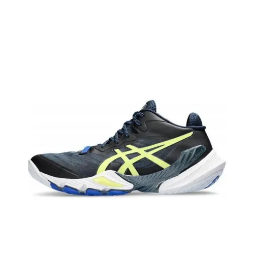 ASICS Metarise MID Топ Кроссовки для тренировок Мужской Черный Желтый