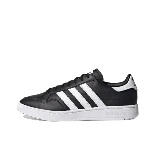Adidas Originals Slip-Resistant Shock Absorbers Low Top Скейтборд Кроссовки Unisex Черный Белый