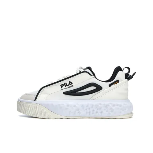 FILA Viva Легкий Низкий Топ Скейтборд Кроссовки Женские Белый Черный