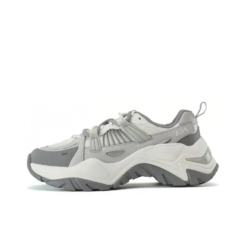 FILA SOFIA 1S + Рыбка Кость 1S+ Low Топ Толстоподошвенные кроссовки Женские Серый