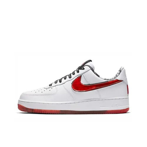 Nike Air Force 1 07 LV8 HBL Low Топ Скейтборд Кроссовки Унисекс Белый Красный