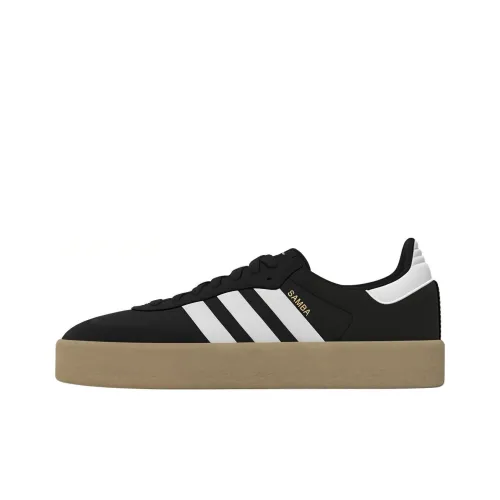Adidas Originals SAMBAE 2,0 Покрытие Устойчивое к истиранию Низкий Топ Скейтборд Кроссовки Женские Черные