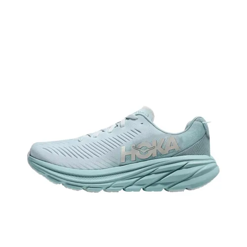 HOKA ONE ONE Rincon 3 Амортизаторы Slip-resistant устойчивые к истиранию Низкий топ Беговые кроссовки для марафона Мужские Синий