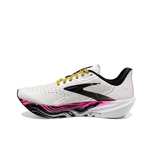 Brooks Hyperion Ma с амортизаторами противоскользящие устойчивые к истиранию низкий топ повседневная беговая обувь женские белые