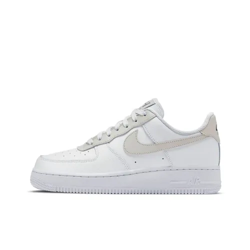 Nike Air Force 1 'Светлый костный' Air Force 1 Противоскользящий Амортизация Устойчивый к истиранию Низкий Топ