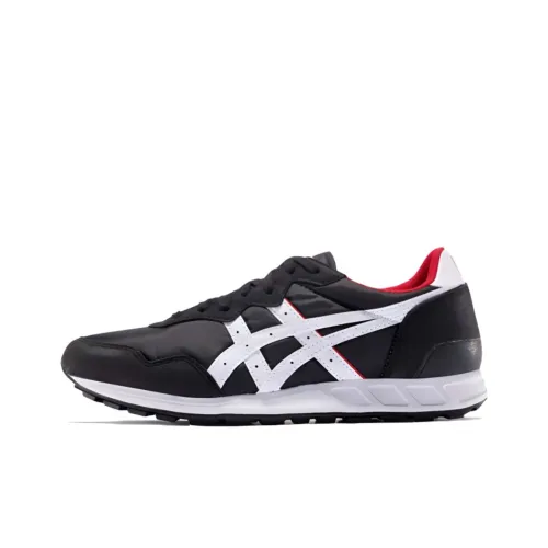 Onitsuka Tiger Reclaiman Амортизаторы Shock Absorbers Противоскользящие Устойчивые к истиранию Низкий Топ Повседневная обувь Унисекс Черный Белый