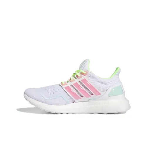 Adidas ULT Slip-resistant Abrasion-resistant Низкие Беговые кроссовки Женские Белый Розовый Зеленый
