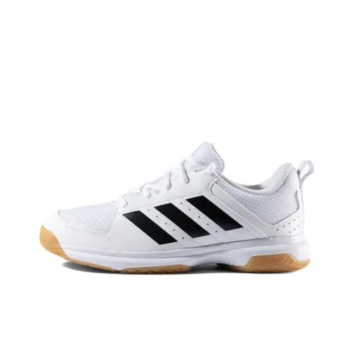 Adidas Ligra 7 Дышащие и Легкие Низкие Кроссовки для Тренировок Женские Белые