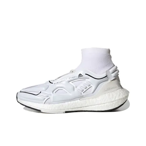 Stella McCartney x Adidas ULT Амортизация Износостойкий MID Топ Повседневные Беговые кроссовки Женские Белые
