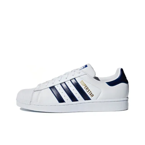 Adidas Originals Superstar Low Топ Скейтборд Кроссовки Унисекс Королевский Синий