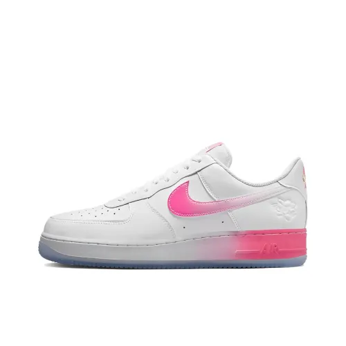 Nike Air FORCE 1 'Lotus Flower' San Francisco Low Скейтборд Кроссовки Мужские Белые