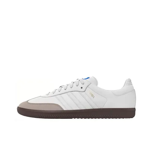 Adidas Originals SAMBA OG Немецкие армейские кроссовки Низкий топ Белый-коричневый Унисекс