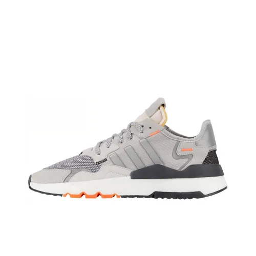 Adidas Originals Nite Jogger Non Slip Легкий Низкий Топ Casual Унисекс Серый