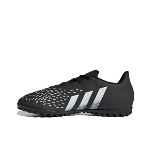 Adidas Predator Freak .4 TF Шипы Slip-resistant Футбольные бутсы Мужские Черный Белый