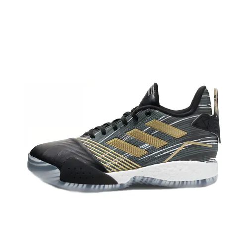 Adidas T Mac Millennium Трэйси Макгрэди Амортизация Баланс Низкий Топ Баскетбольные Кроссовки Мужской Черный Золото