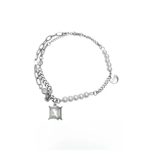 KING OF BLING Сплав Искусственный жемчуг Браслеты Унисекс