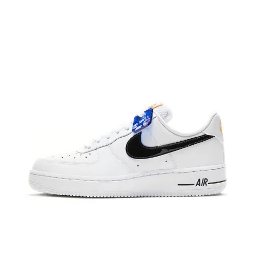 Nike Air Force 1 SE Low Топ Скейтборд Кроссовки Женские Белые Апельсиновые