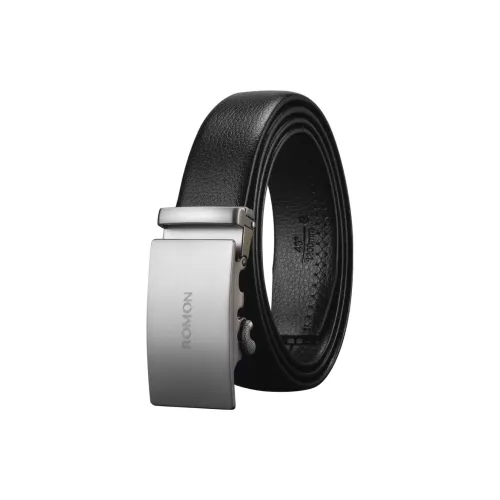Romon Бизнес Автоматическая застежка Роскошный и доступный универсальный и элегантный ремни из коровьей кожи Мужской 3,5 см
