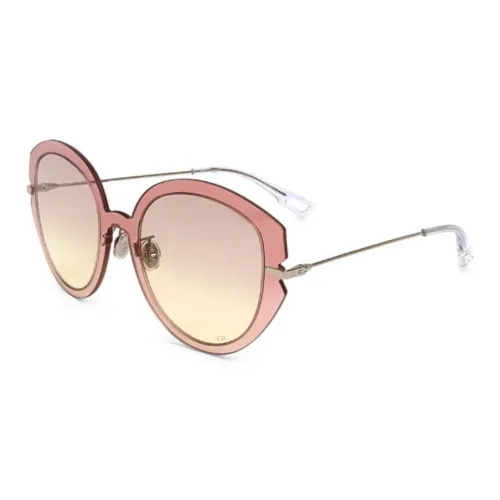 DIOR Ацетат Кошачий глаз Солнцезащитные очки Женские Розовый