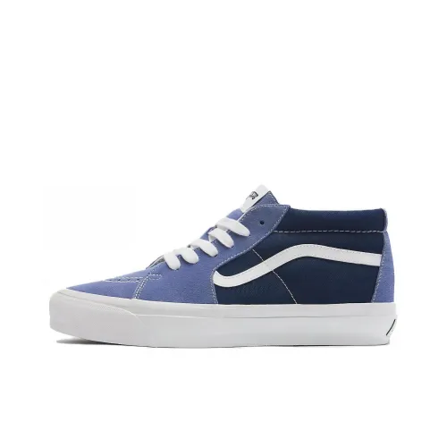 Vans Скейтборд Кроссовки MID Топ Синие Белые Мужские
