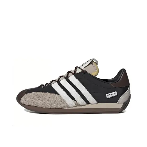 Song for the Mute co-brand x Adidas Originals COUNTRY OG Low Топ Скейтборд Кроссовки Унисекс Черный Белый