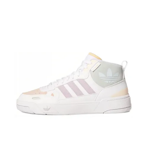 Adidas Originals Post Up Slip Resistant Abrasion Resistant Легкий MID Топ Кроссовки для скейтбординга Женские Белые