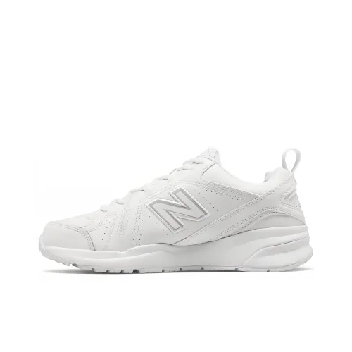 New Balance NB 608 V5 Амортизация Поддержка MID Топ Кроссовки для тренировок Мужской Белый