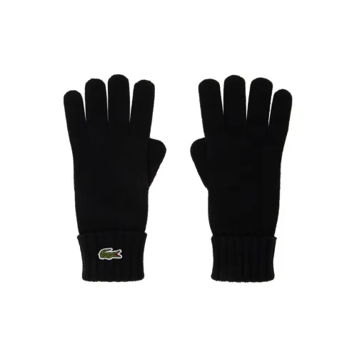 Перчатки из шерсти/кашемира с коллаборацией LACOSTE, мужские, вязаные