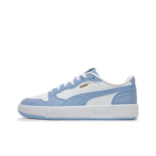 PUMA LX Court LOW Деним Низкий Топ Скейтбординг Кроссовки Унисекс Белый Синий