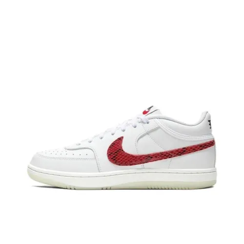 Nike Sky Force Low Топ Кроссовки для скейтбординга Мужской Белый Красный And Синий Змеиный принт