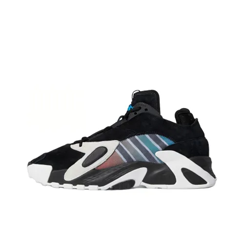 Adidas Originals Streetball Амортизаторы Резистентная Низкая Баскетбольная Кроссовка Унисекс Черный Красный Синий