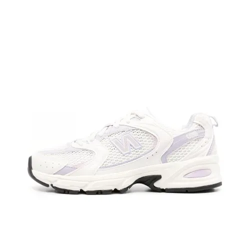 New Balance NB 530 Амортизация Низкий Топ Повседневная Обувь Унисекс Белый Фиолетовый