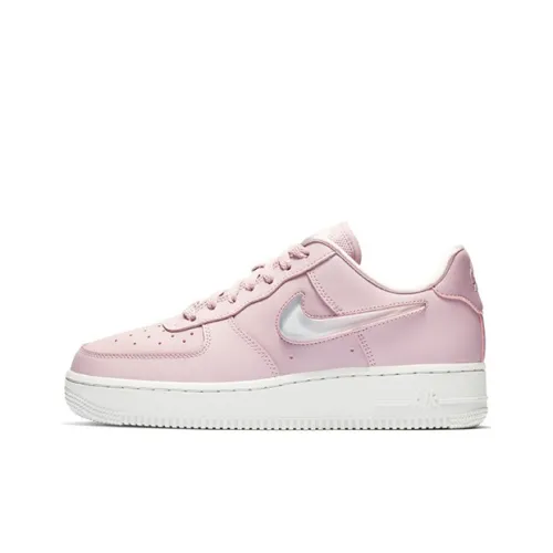 Nike Air FORCE 1 107 SE PRM Slip-Resistant Abrasion-Resistant Low Top Скейтбординг Кроссовки Женские Jelly Розовый