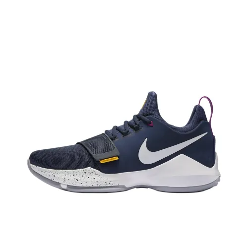 Nike PG 1 The BAIT Павл Джордж Shock Absorbers Slip-resistant Low Top Баскетбольные кроссовки для игры Мужской Черный