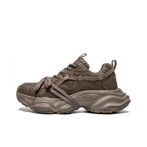 KAPPA массивные кроссовки Low Top хаки серый женский