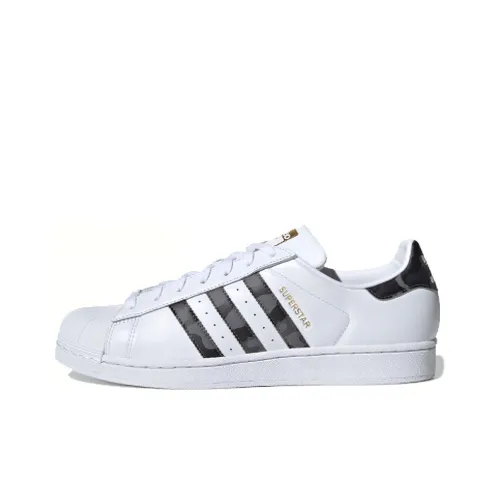 Adidas Originals Superstar Series Low Топ Скейтборд Кроссовки Унисекс Серый Белый