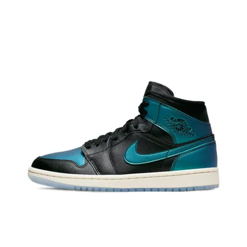 Jordan Air Jordan 1 Винтажные баскетбольные кроссовки MID Топ Женские