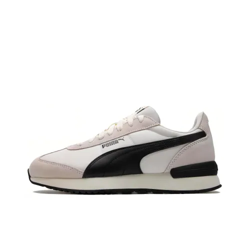 PUMA R78 Nylon Повседневный Низкий Топ Белый Черный Унисекс