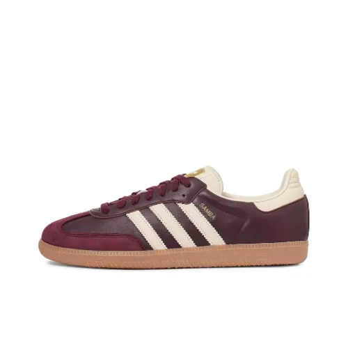 adidas originals SAMBA OG Кроссовки для скейтбординга Низкие Топ Каштановые Женские