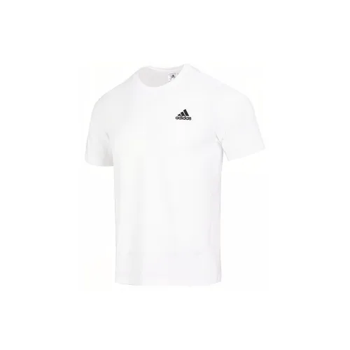 Adidas Essentials Белый Мужской T-Рубашки