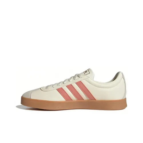 Adidas VL Court 2,0 Classic Низкие Скейтборд Кроссовки Унисекс Бежево-Розовые