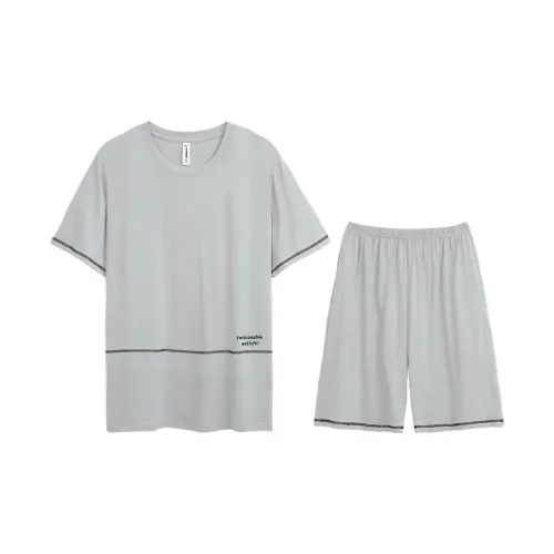 WOLFSFUL Пижамный комплект Мужской Mist Серый