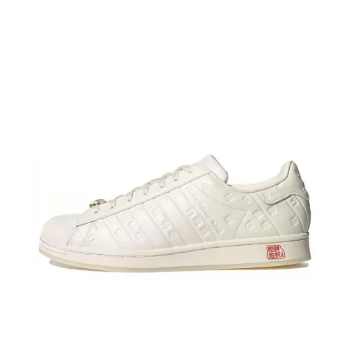 Adidas Originals SUPERSTAR Low Топ Скейтборд Кроссовки Унисекс Экрю